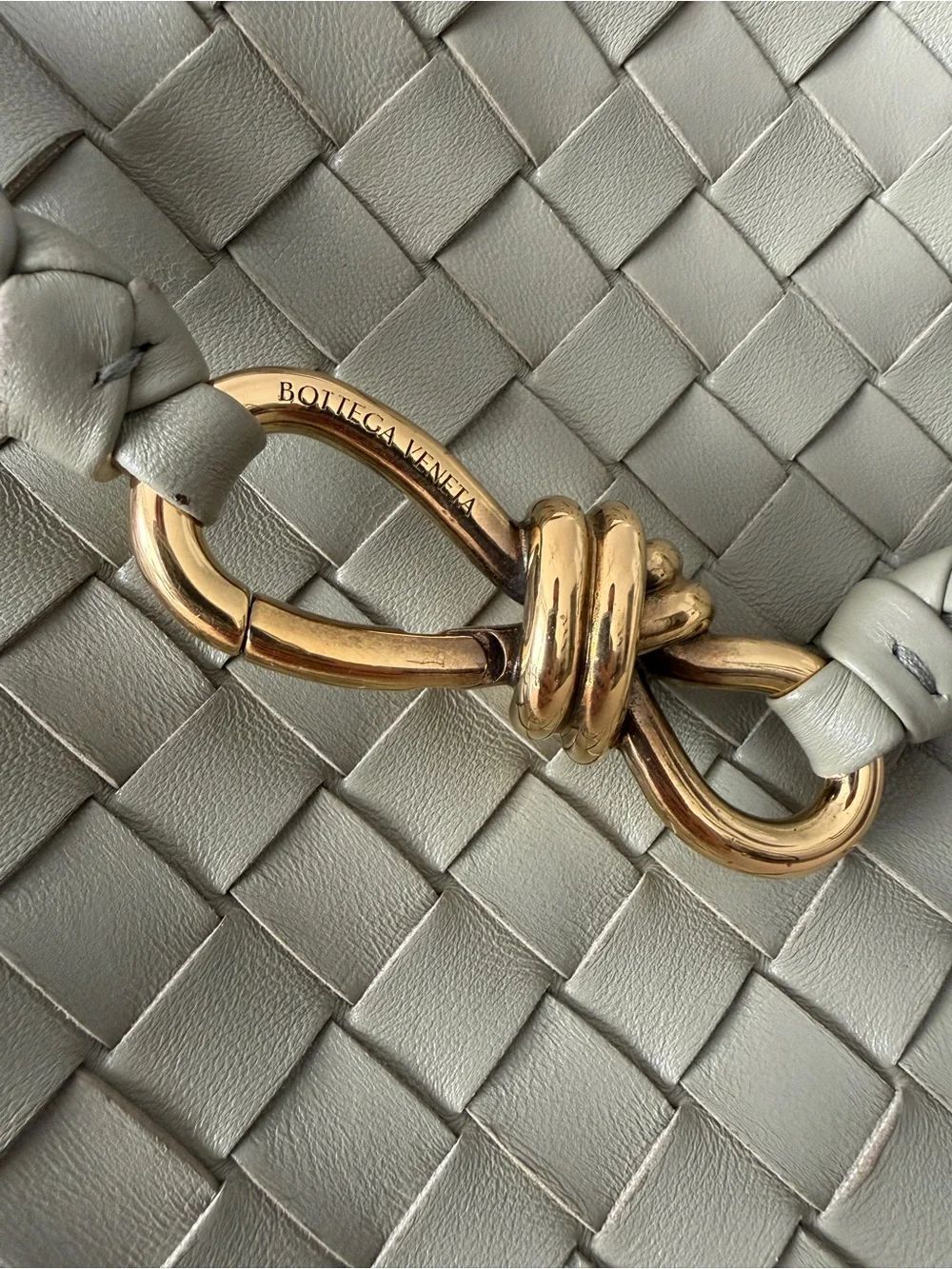 Bottega Veneta Andiamo medium travertine